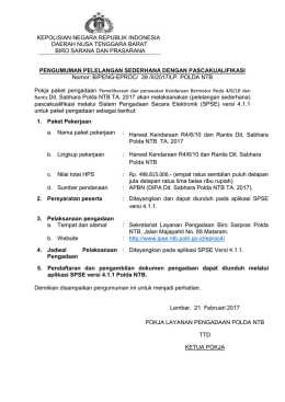 kepolisian negara republik indonesia daerah nusa