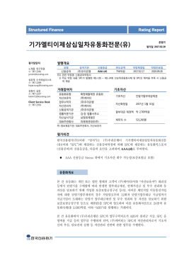 기가엘티이제삼십일차유동화전문(유)