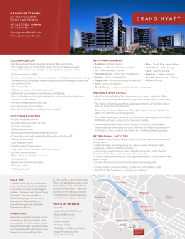DXBGH Fact Sheet - English
