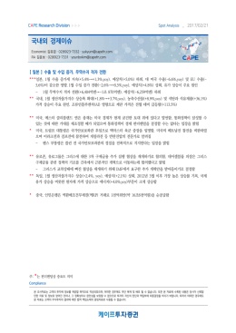 국내외 경제이슈