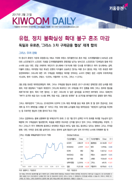 유럽, 정치 불확실성 확대 불구 혼조 마감