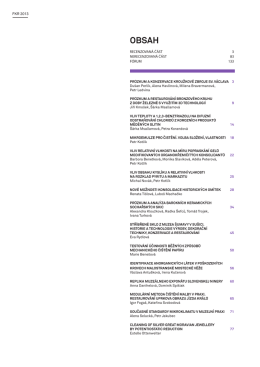 Obsah a editorial