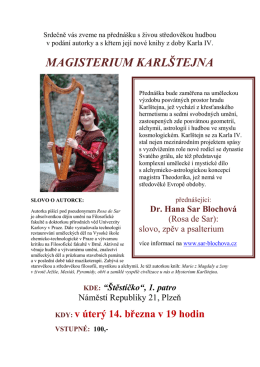 magisterium karlštejna