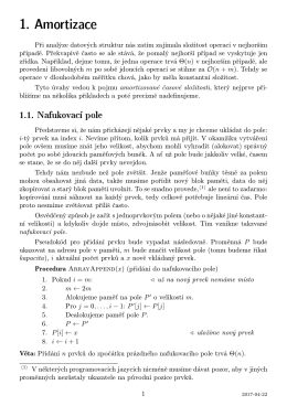 1. Amortizace