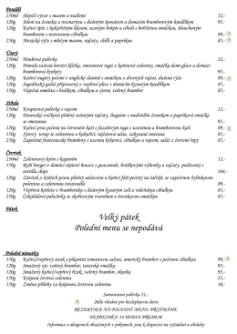 Polední menu