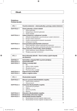 Obsah - Wolters Kluwer ČR, a.