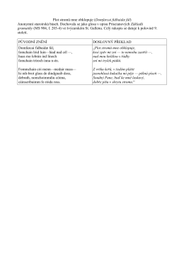 Plot stromů mne obklopuje (Domfarcai fidbaidć f&aacute;l) Anonymn&iacute;