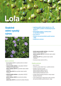 Limagrain katalog jaro 2017_pro jednotliv&eacute; - Limagrain