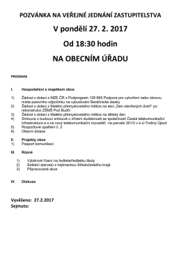 Program ke stažen&iacute;.