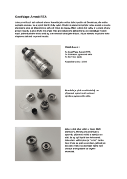 GeekVape Ammit RTA fotorecenze