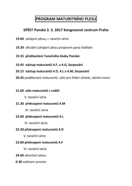 Program plesu