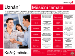 Uznání - Aramark