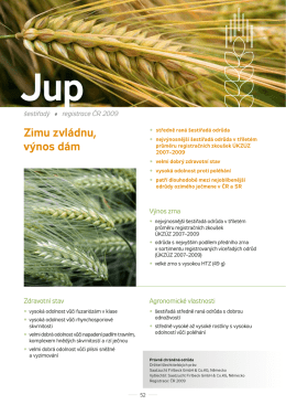 Zimu zvládnu, výnos dám - Limagrain
