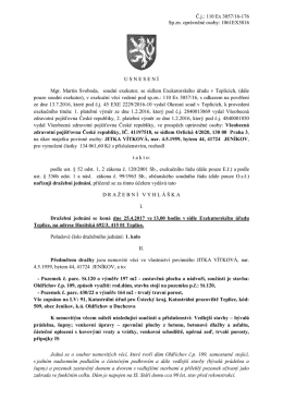 Dražebn&iacute; vyhl&aacute;&scaron;ka