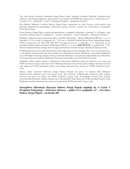 Szczegółowe informacje dotyczące budowy Księgi