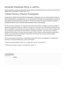 Generuj PDF - Komenda Powiatowa Policji w Lublińcu