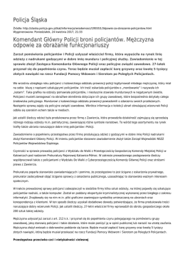 Generuj PDF - Policja Śląska