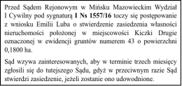 Przed Sądem Rejonowym w Mińsku Mazowieckim