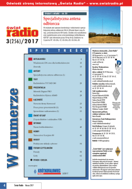 Świat Radio 3/2017 - e