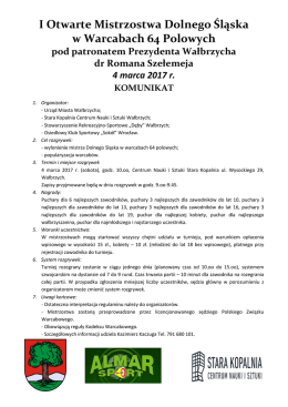 Regulamin - OKS Sok&oacute;ł Wrocław