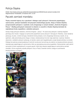 Generuj PDF - Policja Śląska