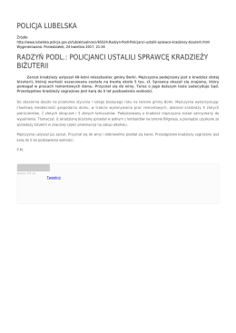 Generuj PDF - Policja Lubelska