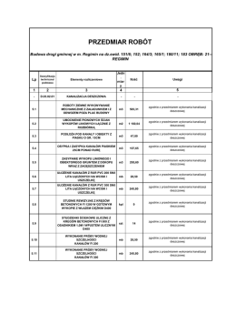 KOSZTORYS REGIMIN 22.02.2017
