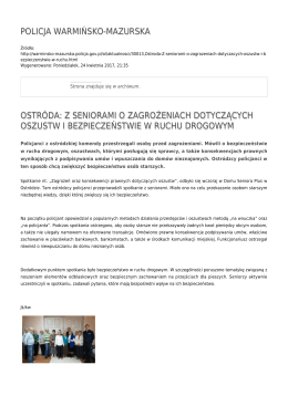 Generuj PDF - Policja Warmińsko