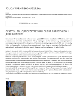 Generuj PDF - Policja Warmińsko