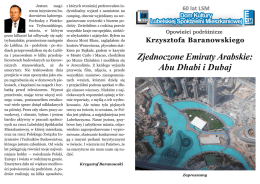 Zjednoczone Emiraty Arabskie: Abu Dhabi i Dubaj