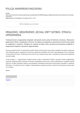 Generuj PDF - Policja Warmińsko