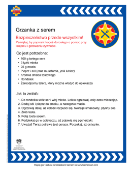 Grzanka z serem - Fireman Sam Home