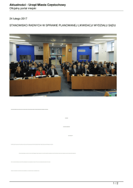 PDF - Urząd Miasta Częstochowy