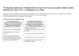 biologia-pr - Zespół Szkół Nr 1 w Ełku
