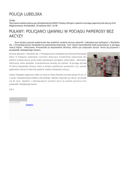 Generuj PDF - Policja Lubelska