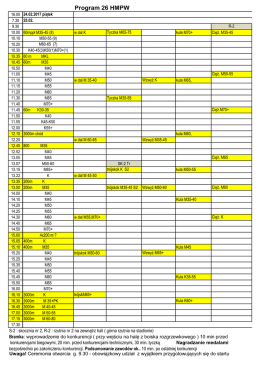 Program 26 HMPW