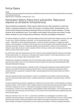 Generuj PDF - Policja Śląska