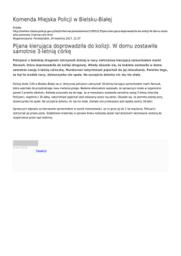 Generuj PDF - Komenda Miejska Policji w Bielsku