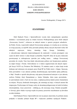stanowisko - Radio Gorzów
