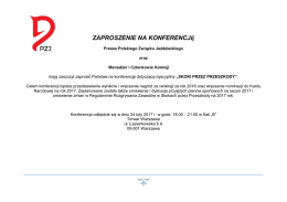 zaproszenie na konferencję