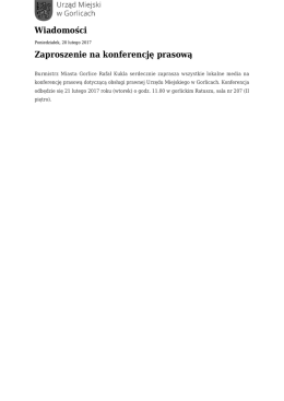 Wersja PDF - Urząd Miejski w Gorlicach