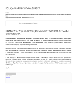 Generuj PDF - Policja Warmińsko