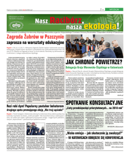 JAK CHRONIĆ POWIETRZE?