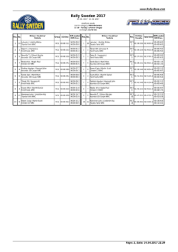 Rally Sweden 2017 - Rally-Base