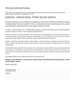 Generuj PDF - Policja Wielkopolska