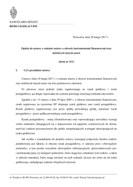 Opinia do druku nr 411