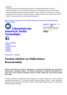 Turniej robotów na Politechnice Warszawskiej