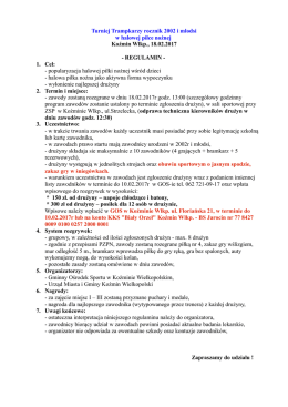 Turniej Trampkarzy rocznik 2002 i młodsi w halowej piłce nożnej