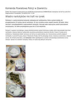 Generuj PDF - Komenda Powiatowa Policji w Zawierciu