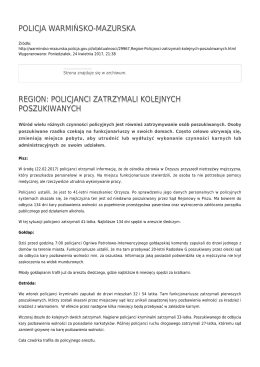 Generuj PDF - Policja Warmińsko